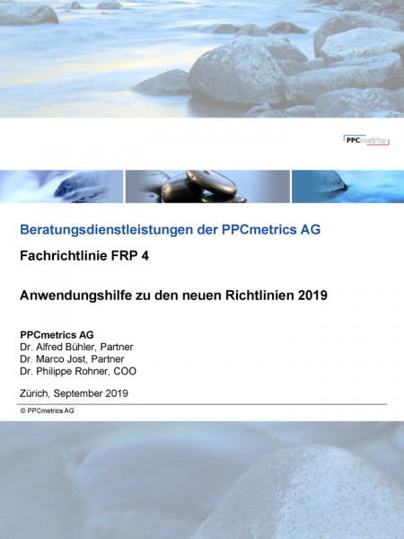 Präsentation PPCmetrics zur FRP 4, September 2019